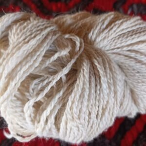 Madeja de llama blanca